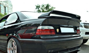 Спойлер BMW E36 coupe M3 з 2 частин фото
