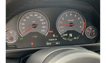 Шкалы-заменители с миль на километры BMW M3 F80 / BMW M4 F83 фото