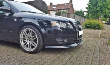 Тюнінговий дифузор переднього бампера Audi A4 B7 вер. 1 фото