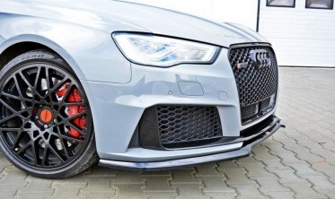 Дифузор переднього бампера Audi RS3 8V Sportback верс. 1 фото