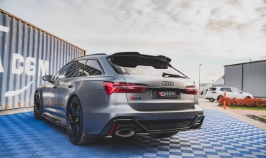 Тюнінгова накладка на спойлер Audi RS6 C8 вер. 2 фото