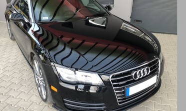 Спойлер переднього бампера Audi A7 дорестайл фото