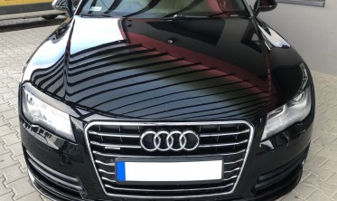 Спойлер переднього бампера Audi A7 дорестайл фото