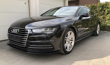 Дифузори (накладки) під пороги Audi A7 фото