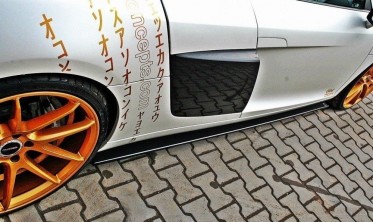 Тюнінгові накладки під бічні пороги Audi R8 МК1 фото