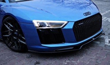 Тюнінговий дифузор переднього бампера Audi R8 II вер.2 фото