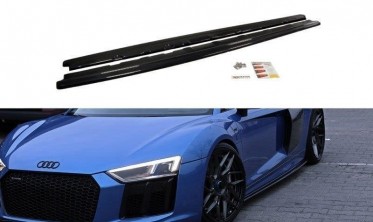 Тюнінгові накладки під бічні пороги Audi R8 МК2 фото