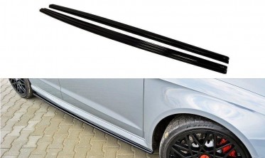Диффузоры под боковые пороги Audi RS3 8V Sportback фото