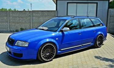 Тюнинговые накладки под пороги Audi RS6 C5 фото