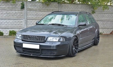 Тюнінговий дифузор переднього бампера Audi S4 B5 фото