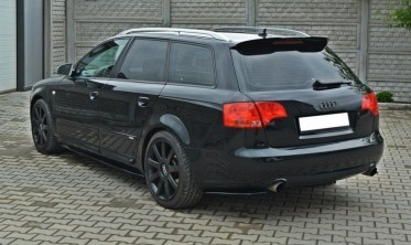 Тюнинг накладки под пороги Audi S4 / A4 / A4 S-line B6 / B7 фото