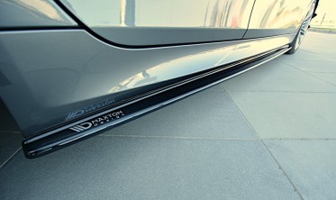 Тюнінгові дифузори бічних порогів BMW 5 E60/E61 M-пакет фото