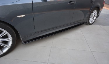 Тюнінгові дифузори бічних порогів BMW 5 E60/E61 M-пакет фото