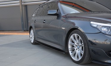 Тюнінгові дифузори бічних порогів BMW 5 E60/E61 M-пакет фото