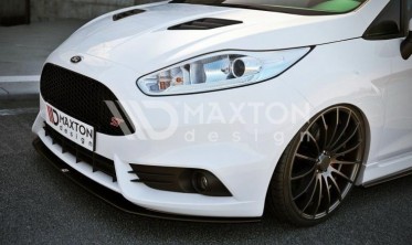 Накладка переднего бампера Ford Fiesta mk7 ST (рест.) вер. 2 фото