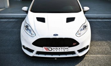 Накладка переднего бампера Ford Fiesta mk7 ST (рест.) вер. 2 фото