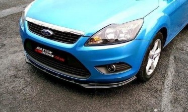 Тюнінговий дифузор переднього бампера Ford Focus II післярестайл фото