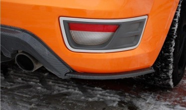 Боковые накладки на задний бампер Ford Focus MK2 ST дорестайл фото