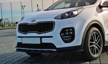 Тюнінгова накладка переднього бампера Kia Sportage mk4 GT-Line фото
