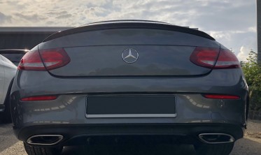 Спойлер Mercedes W205 coupe в стиле C63 Coupe фото