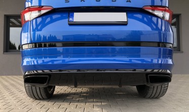 Задний диффузор Skoda Kodiaq версия RS / Sportline фото