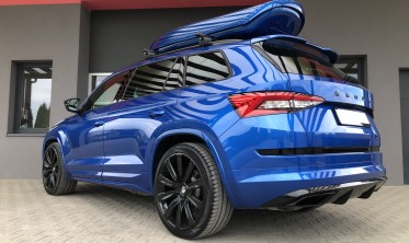 Задний диффузор Skoda Kodiaq версия RS / Sportline фото