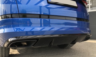 Задний диффузор Skoda Kodiaq версия RS / Sportline фото