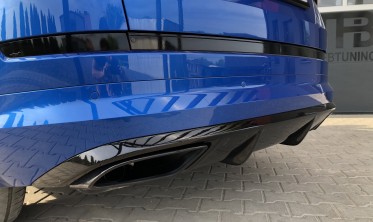 Задний диффузор Skoda Kodiaq версия RS / Sportline фото