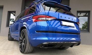 Задний диффузор Skoda Kodiaq версия RS / Sportline фото