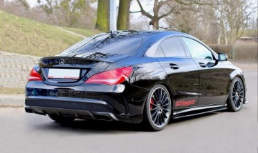 Дифузори на пороги Mercedes CLA 45 AMG C117/A45 AMG W176 фото