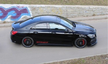 Дифузори на пороги Mercedes CLA 45 AMG C117/A45 AMG W176 фото