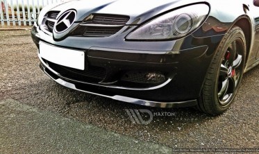 Тюнінговий дифузор переднього бампера Mercedes SLK R171 фото