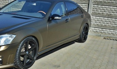 Дифузори під бічні пороги Mercedes S-CLASS W221 AMG фото