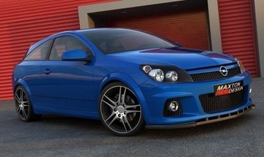 Дифузор переднього бампера Opel Astra для OPC/VXR фото