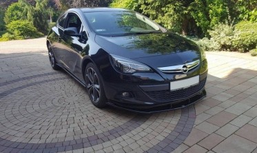 Накладка передня (юбка) Opel Astra J версія GTC фото