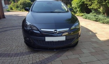 Накладка передня (юбка) Opel Astra J версія GTC фото