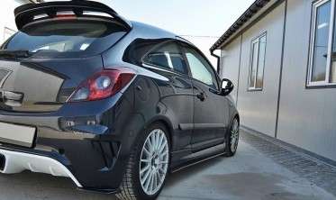 Дифузори на бічні пороги Opel Corsa D OPC/VXR фото