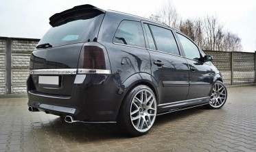 Боковые накладки на задний бампер Opel Zafira B версия OPC / VXR фото