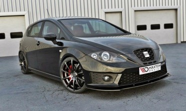 Спойлер переднего бампера Seat Leon MK2 Cupra/FR FL фото