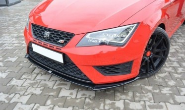 Накладка на передний бампер Seat Leon III Cupra / FR фото