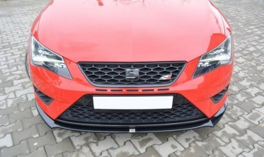 Накладка на передний бампер Seat Leon III Cupra / FR фото