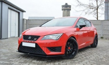 Накладка на передний бампер Seat Leon III Cupra / FR фото