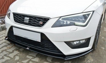 Накладка на передний бампер Seat Leon III Cupra / FR фото