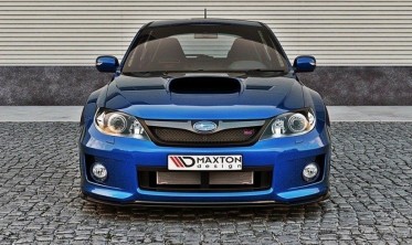 Спойлер переднього бампера Subaru Impreza WRX STI 2011-2014 фото