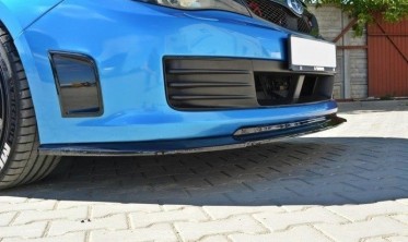 Накладка под передний бампер Subaru Impreza WRX STI вер. 2 фото