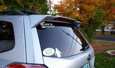 Спойлер крышки багажника Subaru Forester IV фото