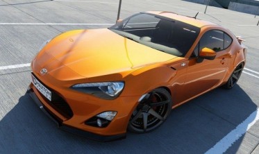 Тюнінговий дифузор переднього бампера Toyota GT86 фото