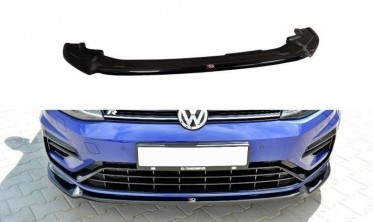 Диффузор переднего бампера VW Golf MK7 R / R-Line вер. 3 (рест.) фото