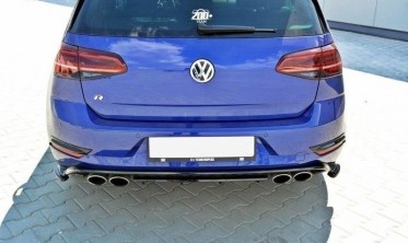Боковые накладки заднего бампера VW Golf 7 R / R-Line Facelift фото