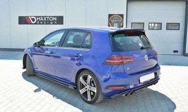 Бічні дифузори під пороги VW Golf 7 R/R-Line рестайл фото